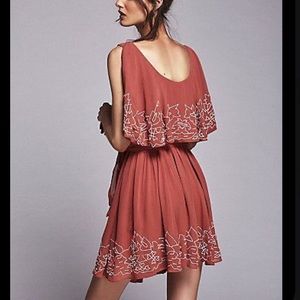 🚩SOLD 🚩Sylvia beaded Wrap Dress